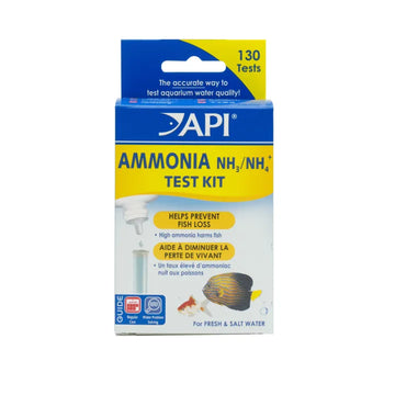 API Ammonia Test Kit – Freshwater & Saltwater, 130 Tests