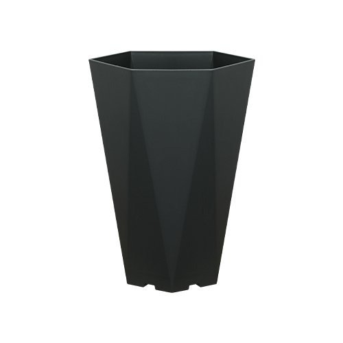 Felton FBL2777 hexagon flower pot in Grey, 36 × 31.2 × 50 cm