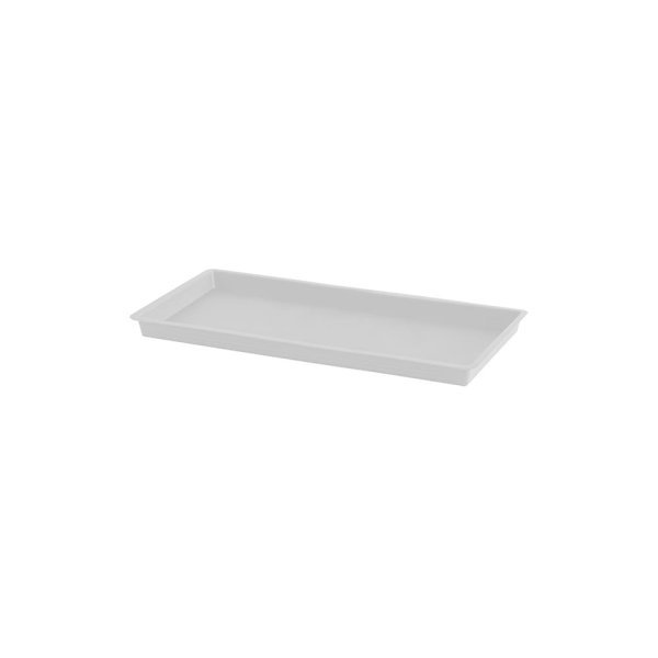 Felton FBL2541 rectangular flower pot in White, 47 × 22.5 × 3 cm