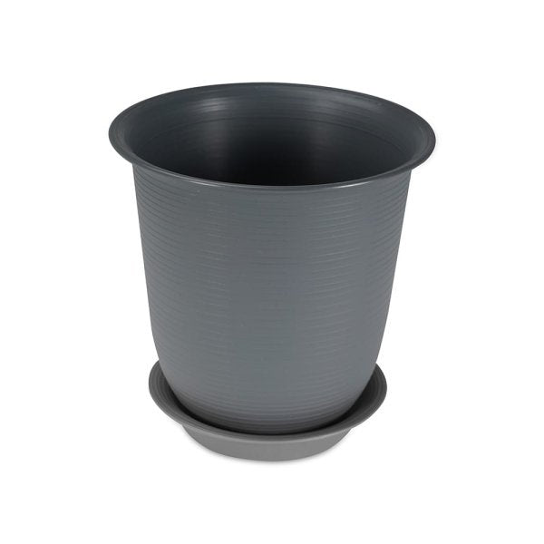 Felton FBL2460 round saucer in Grey, 20 × 20 × 20 cm