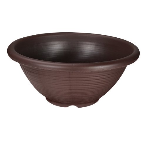 Felton FBL2486 round flower pot in Brown, 90 × 90 × 38.5 cm