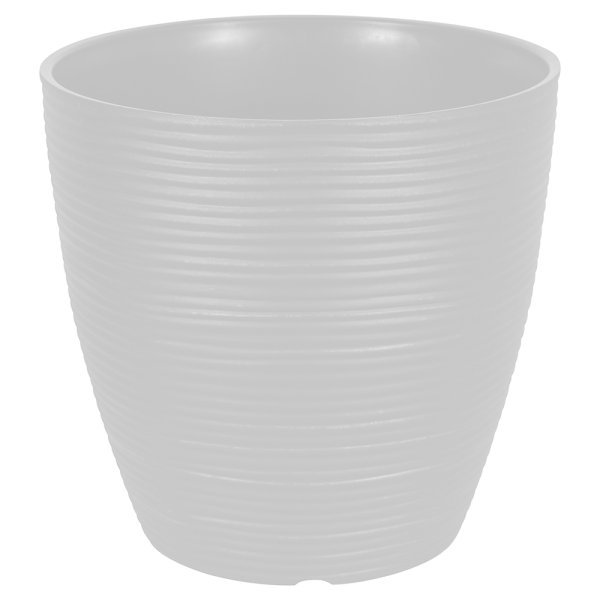 Felton FBL2545 round flower pot in White, 58 × 58 × 53 cm