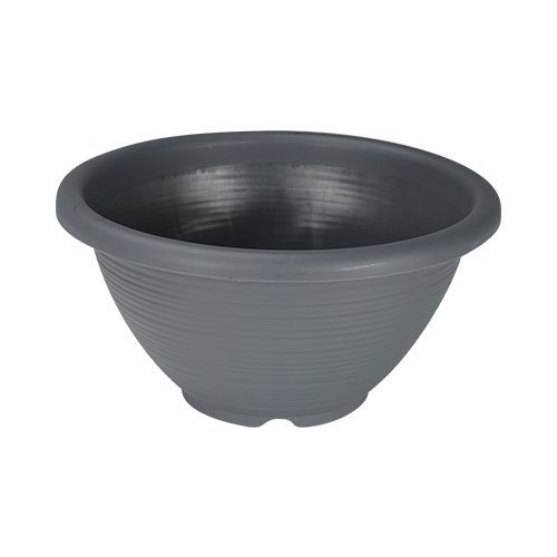 Felton FBL2561 round flower pot in Grey, 68 × 68 × 29 cm