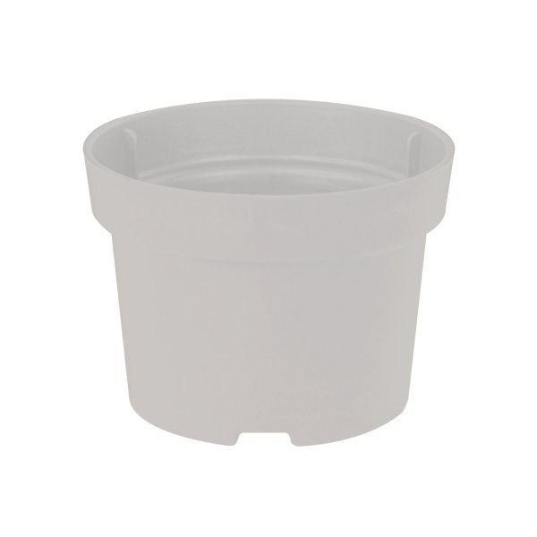 Felton FBL2745 round flower pot in White, 23 × 23 × 18 cm