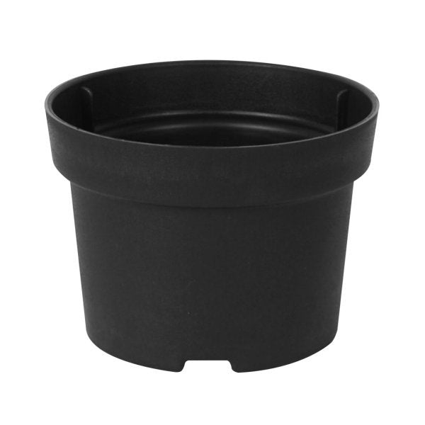Felton FBL2746 round flower pot in Dark Grey, 28 × 28 × 23 cm