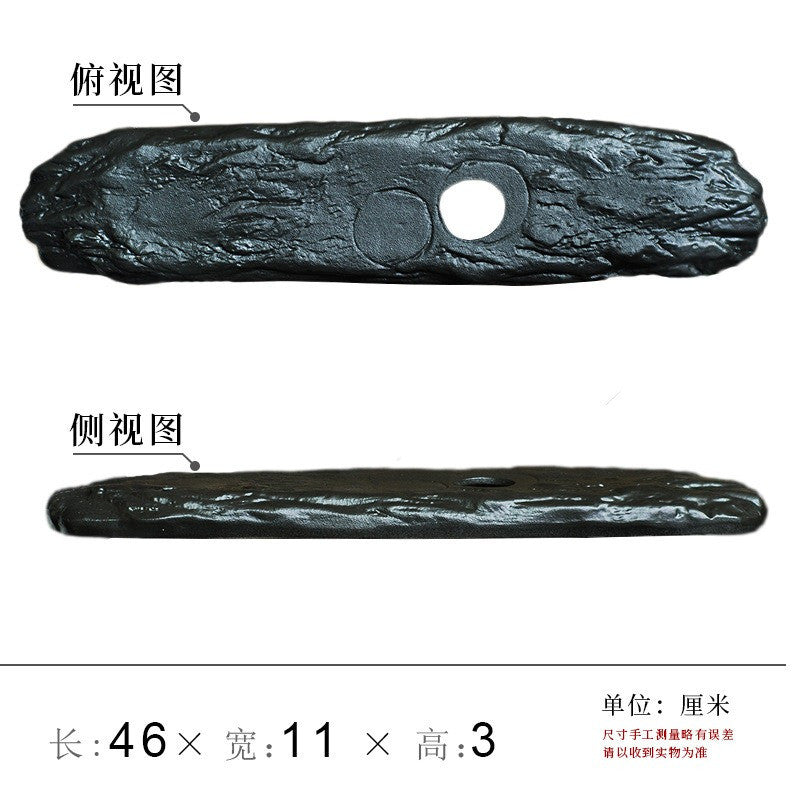 Ceramic Water-Feature Pot Base – green base