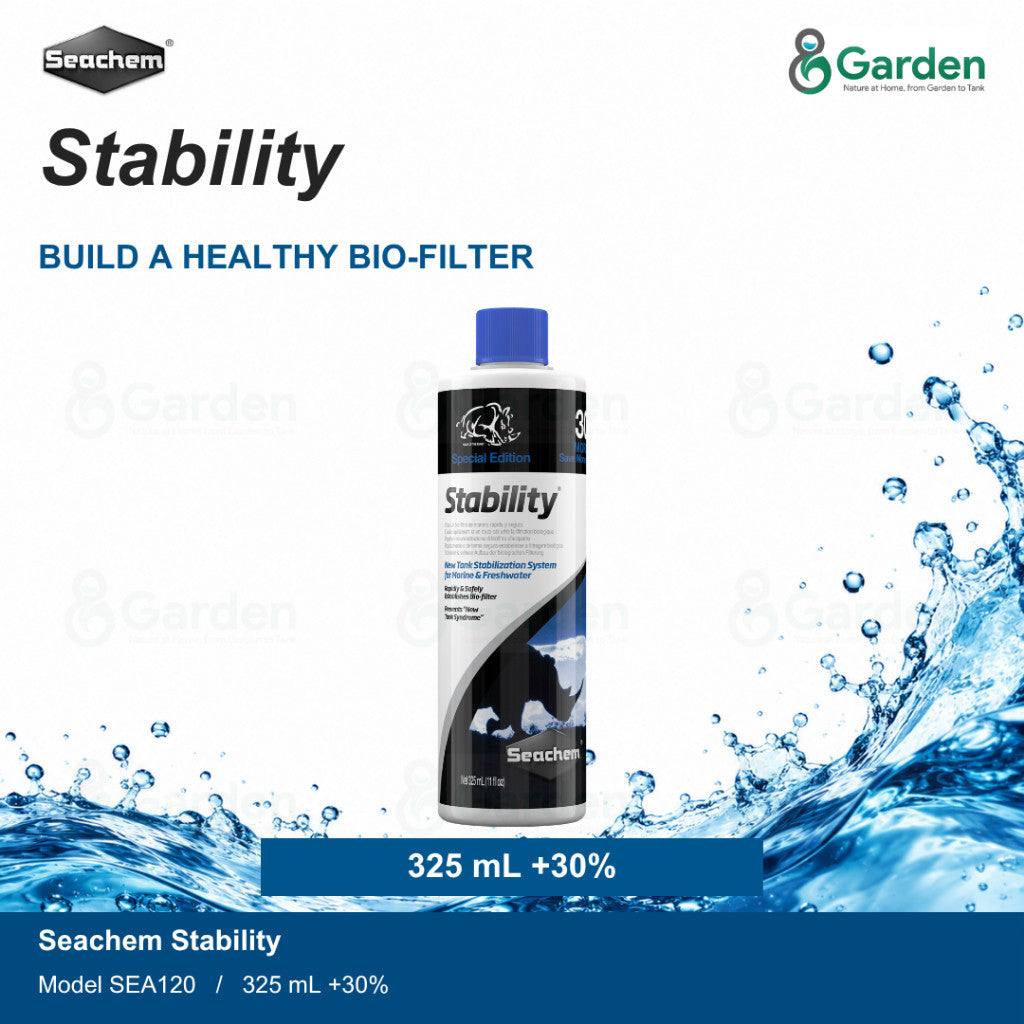 Seachem Stability Aquarium Beneficial Bacteria – 325 mL – product information