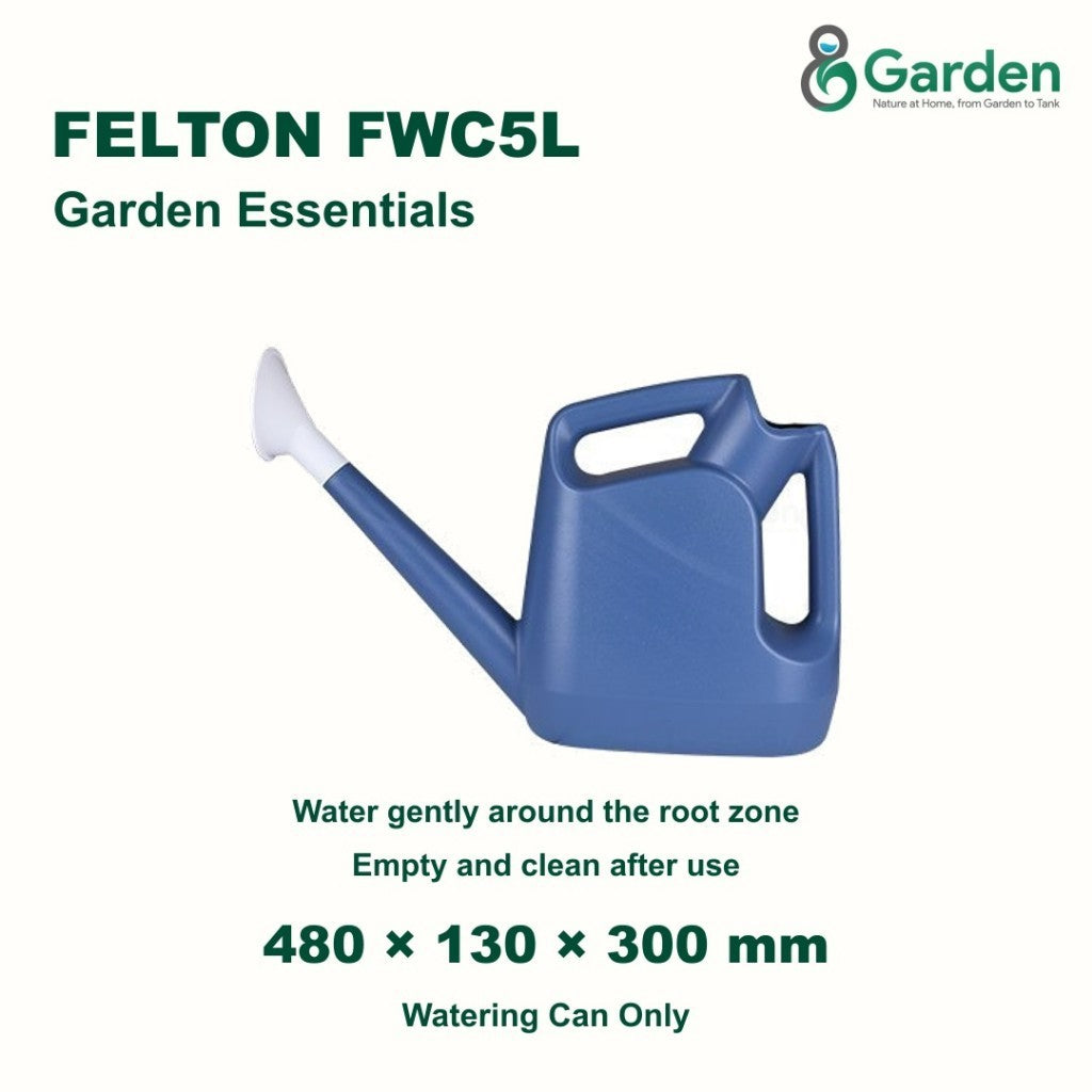 Felton FWC5L 5L Plastic Watering Can – product guide