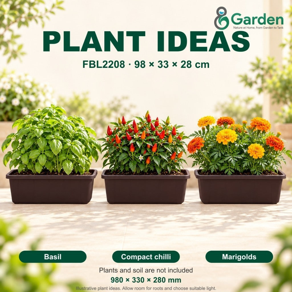 Felton FBL2208 Planter Box 98cm – product and size guide
