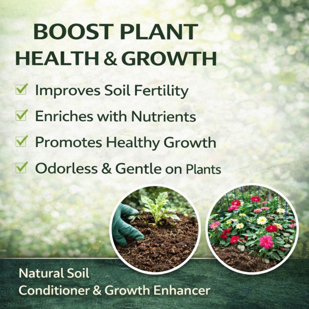 8Garden Cow Dung Manure – product information graphic 2
