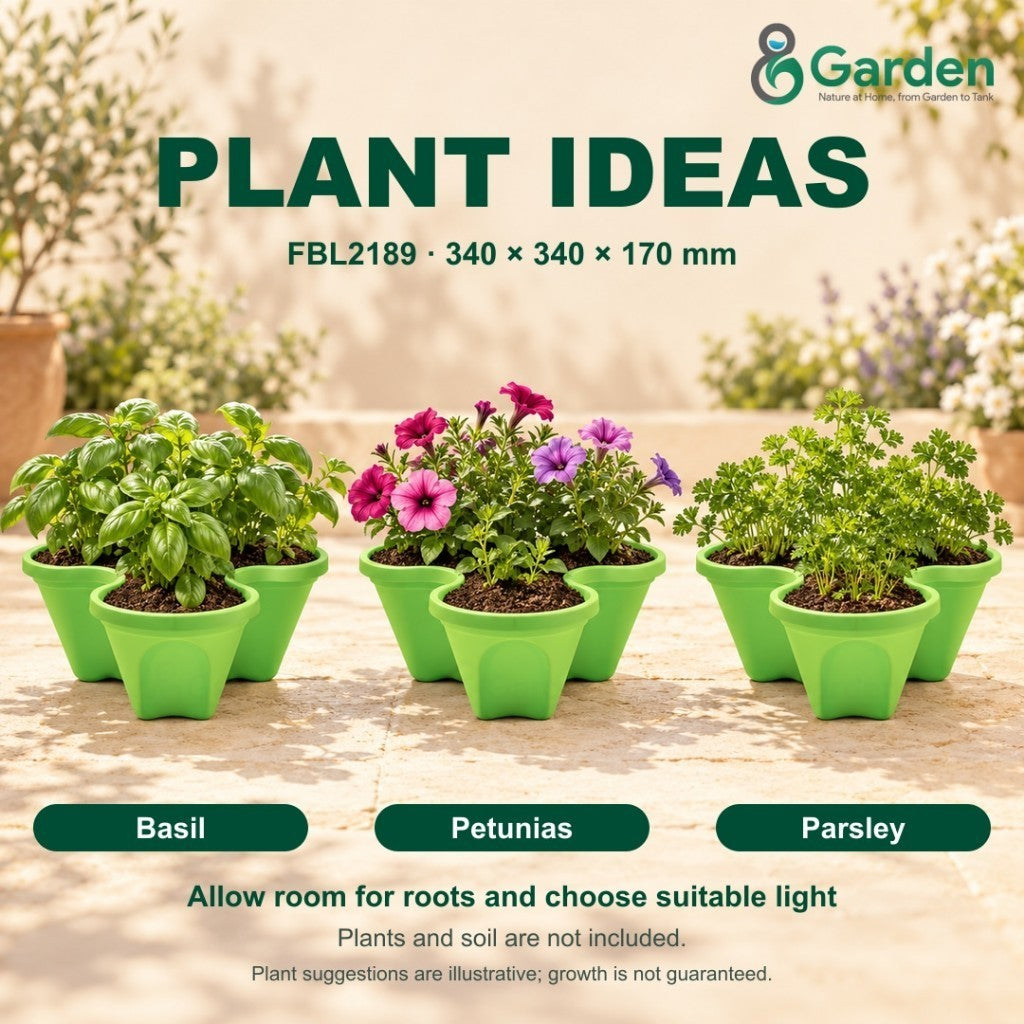 Felton FBL2189 Round Plastic Flower Pot 34cm – product guide