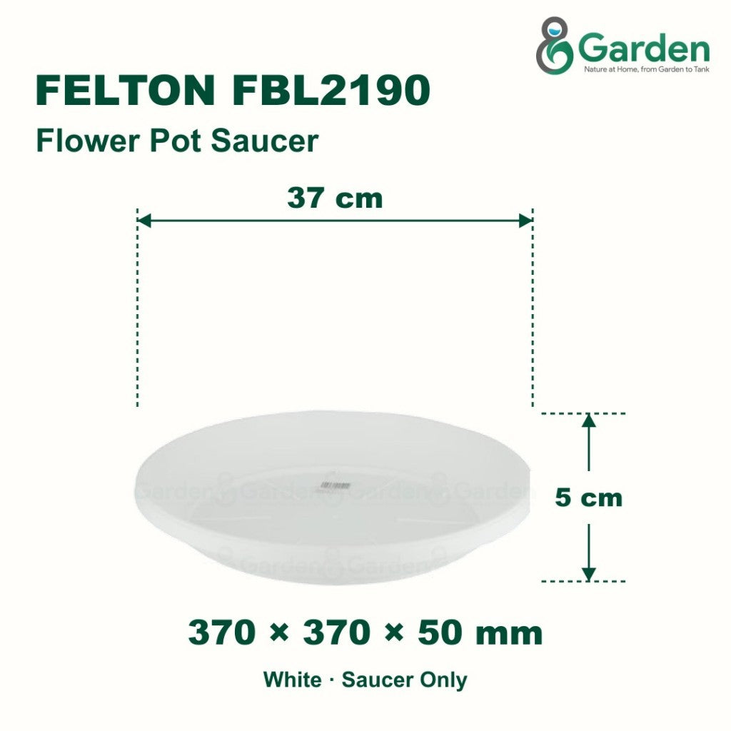 Felton FBL2190 Flower Pot Saucer 37cm – product and size guide