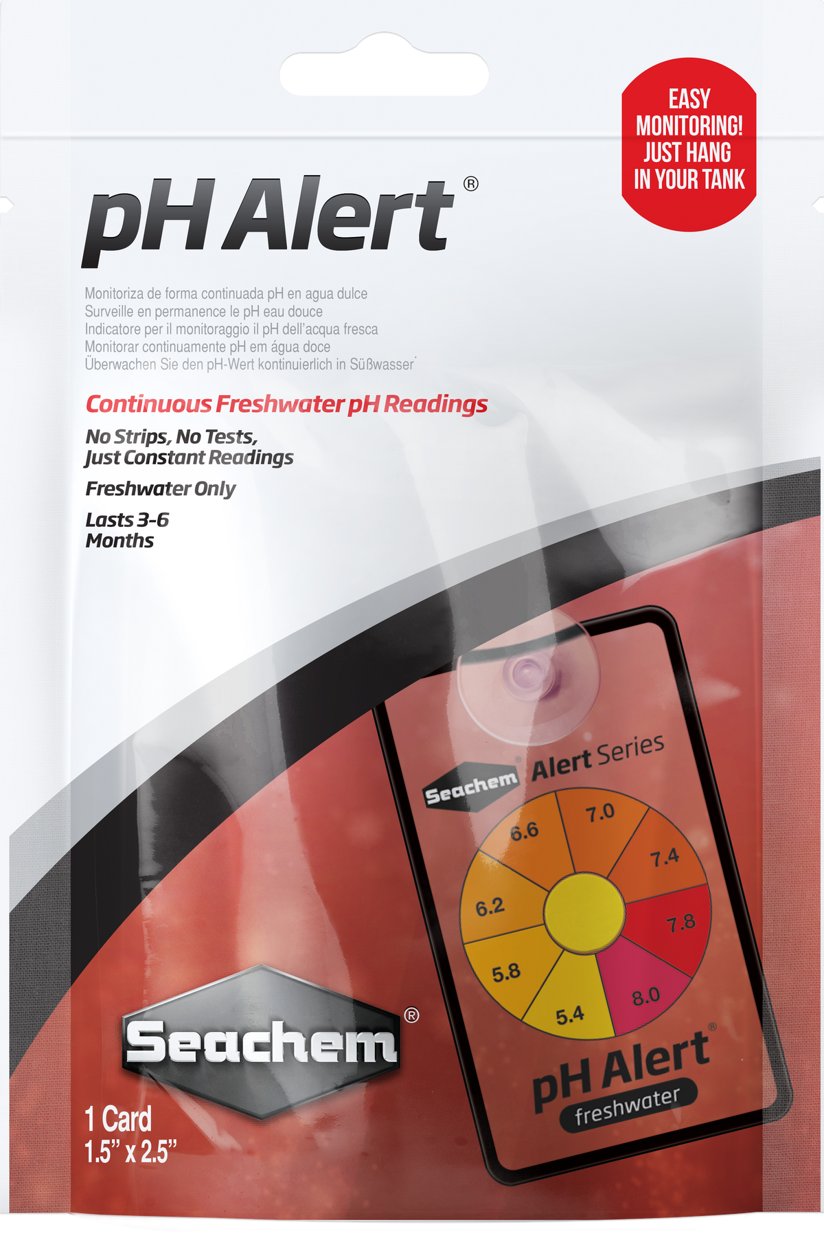 Seachem pH Alert Continuous Freshwater pH Monitor