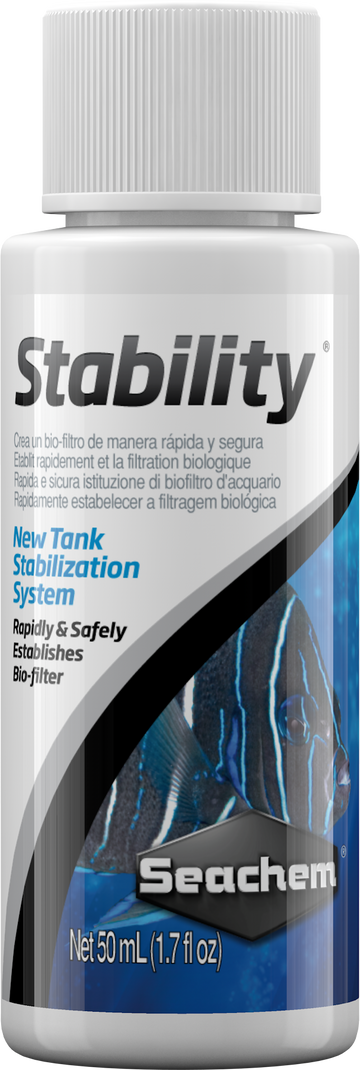 Seachem Stability Aquarium Beneficial Bacteria – 50ml / 100ml