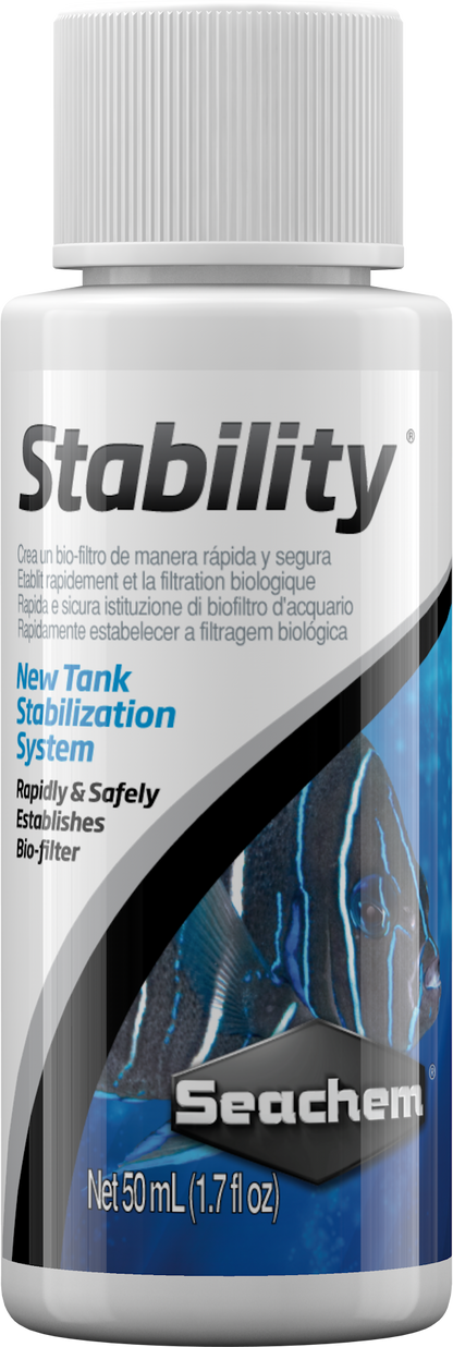 Seachem Stability Aquarium Beneficial Bacteria – 50ml / 100ml – 50ml