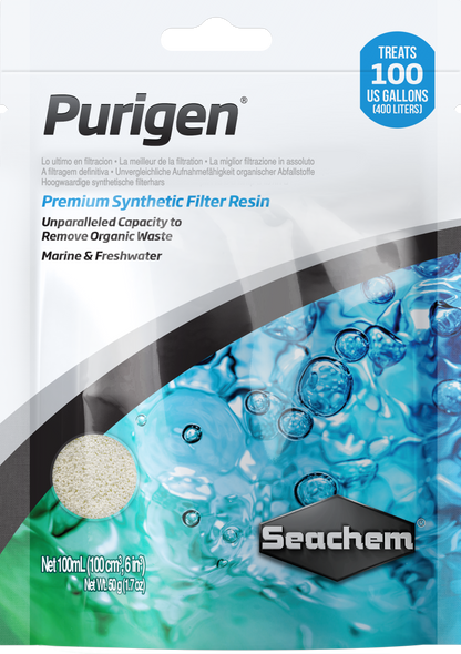 Seachem Purigen Organic Waste Filter Media – 100 mL