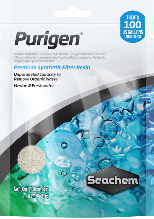 Seachem Purigen Organic Waste Filter Media – 100 mL