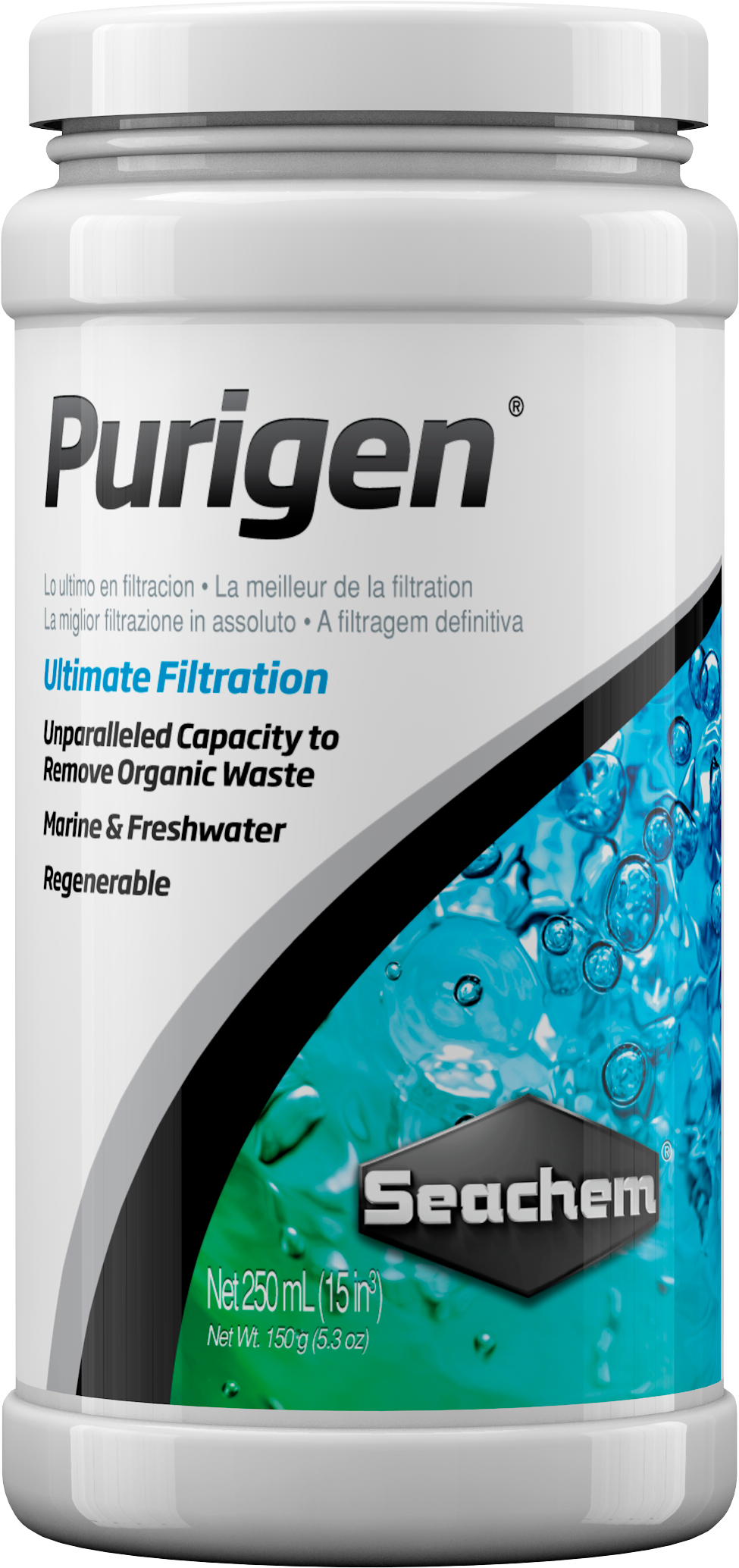 Seachem Purigen Organic Waste Filter Media – 250 mL