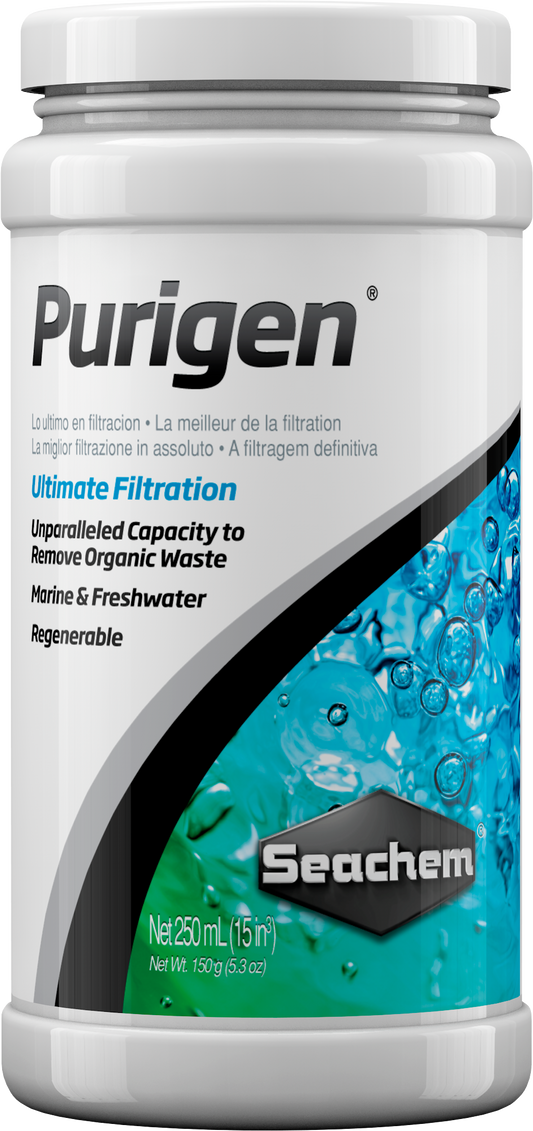 Seachem Purigen Organic Waste Filter Media – 250 mL