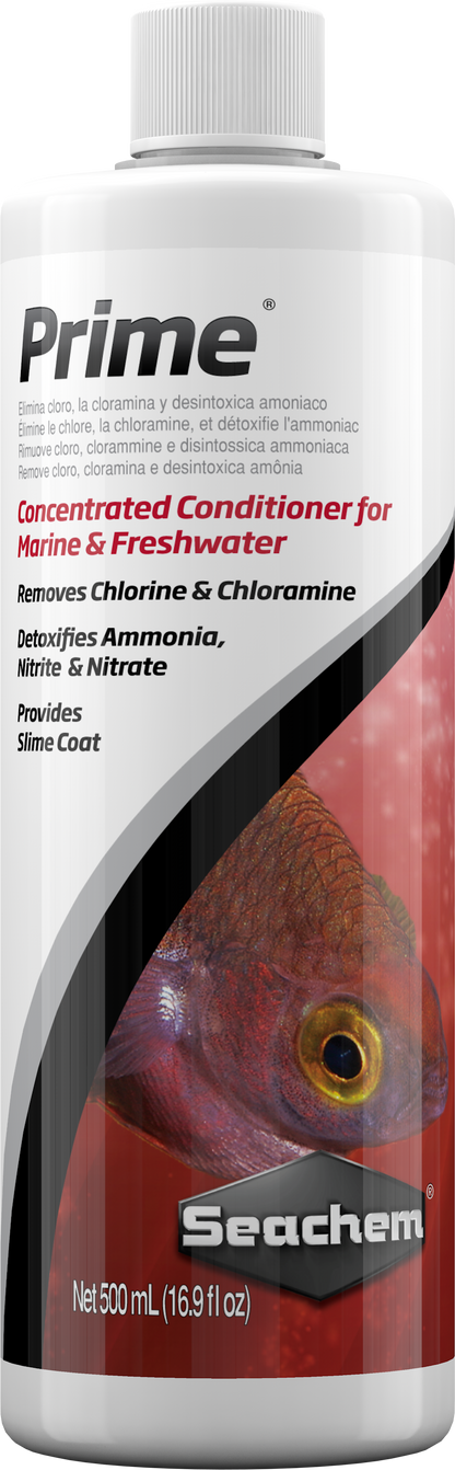 Seachem Prime Aquarium Water Conditioner – 50ml / 100ml / 500ml / 1000ml – 500ml
