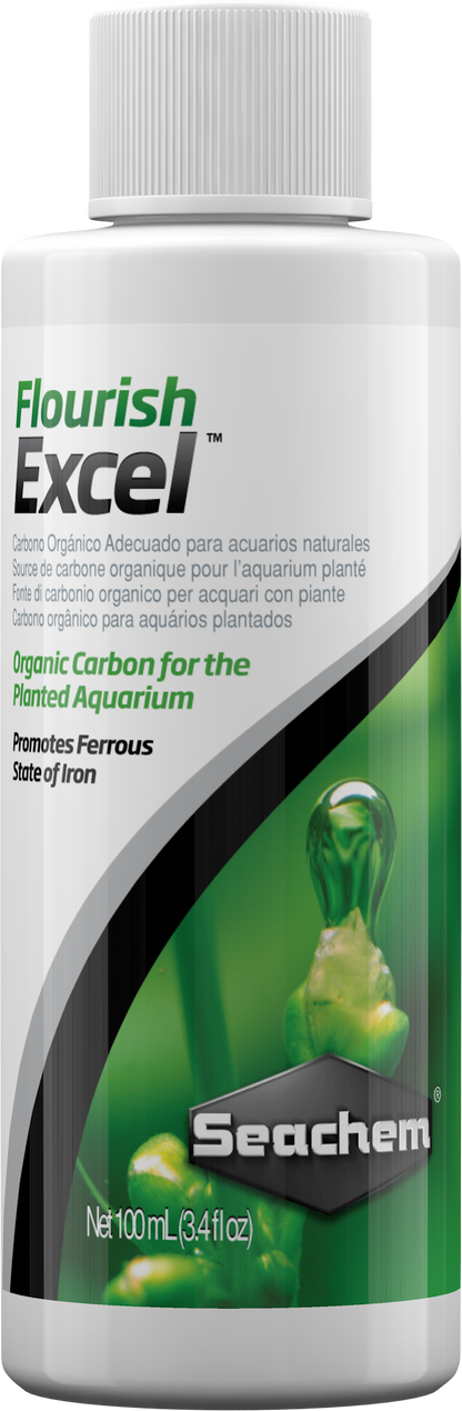 Seachem Flourish Excel Liquid Carbon for Planted Aquariums – 100 mL
