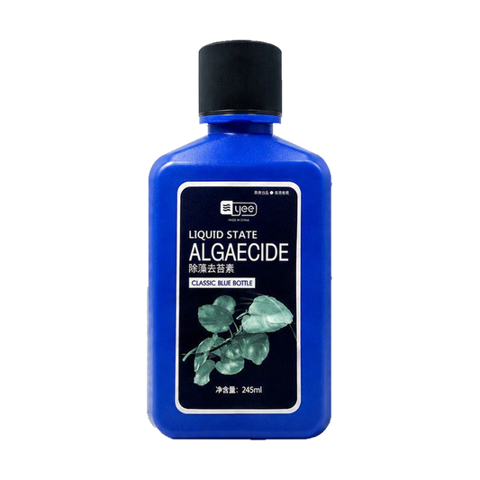 YEE Liquid State Algaecide – 245 mL Aquarium Algae Control – product on white background