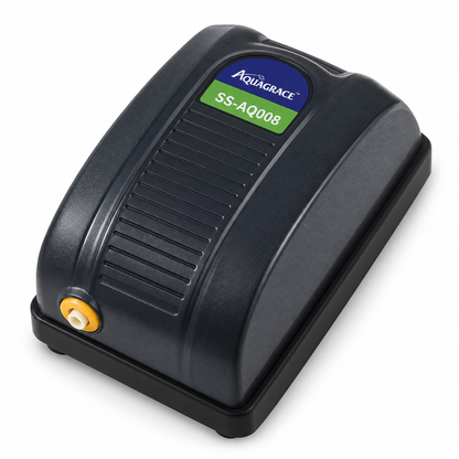 AquaGrace Aquarium Air Pumps – Single / Double Outlet – product photo