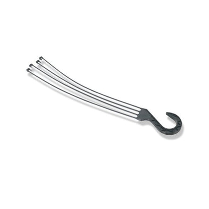 Felton FPH2597 Plastic Flower Pot Hanger, 56 × 6.5 × 1.5 cm, Grey