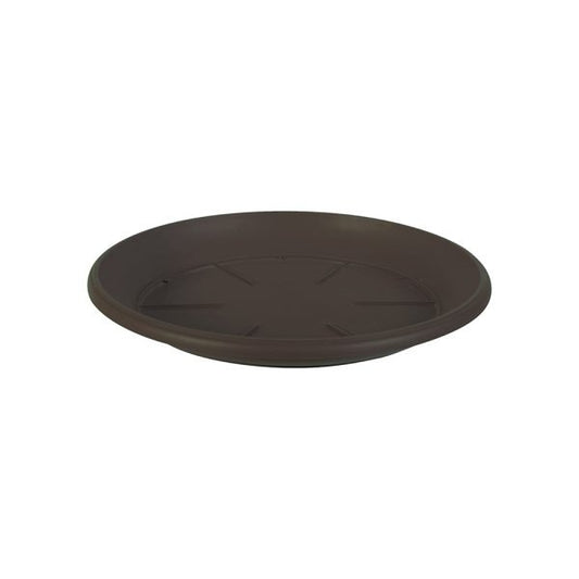 Felton FBL119 round saucer in Dark Grey, 27 × 27 × 5 cm