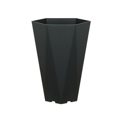 Felton FBL2777 hexagon flower pot in Grey, 36 × 31.2 × 50 cm