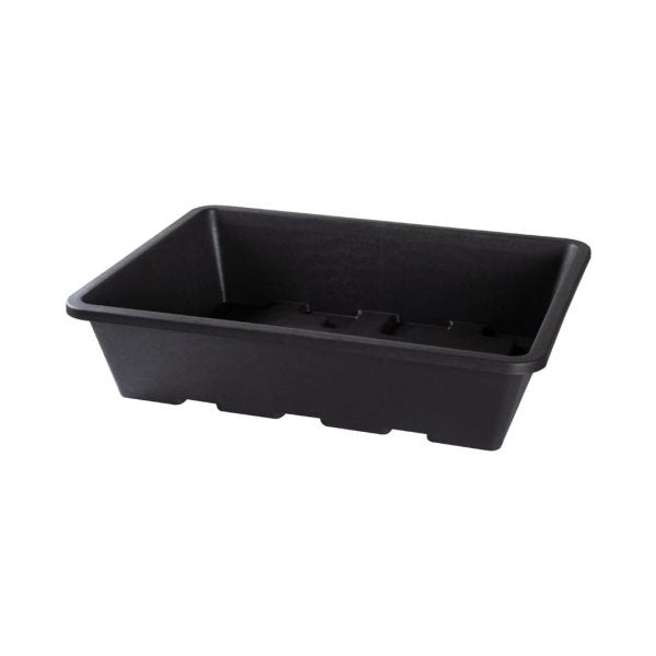Felton FPT2633 Plastic Plant Tray, 55 × 40.5 × 13 cm, Dark Brown