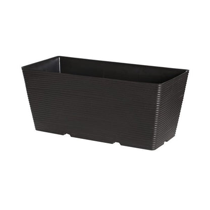 Felton FBL2482 rectangular flower pot in Brown, 68 × 30 × 29 cm