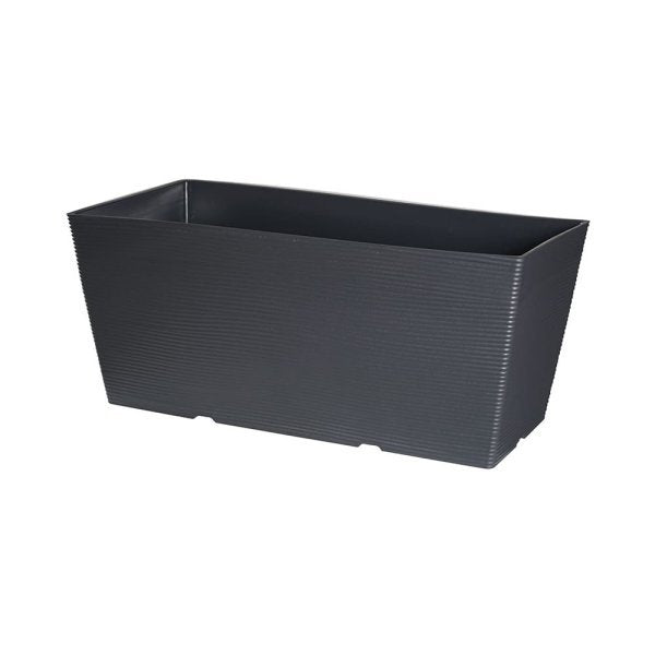 Felton FBL2482 rectangular flower pot in Grey, 68 × 30 × 29 cm