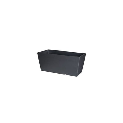 Felton FBL2652 rectangular flower pot in Grey, 36 × 16 × 14 cm