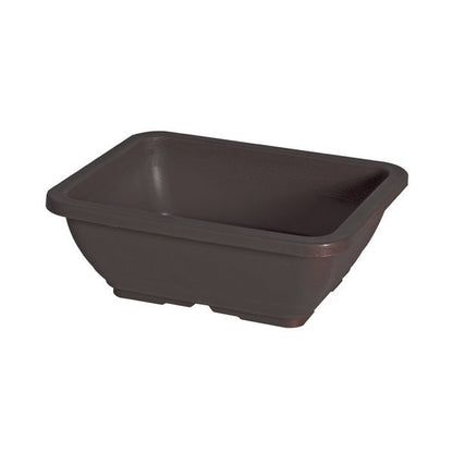 Felton FBL2698 rectangular flower pot in Dark Grey, 36 × 30 × 14 cm