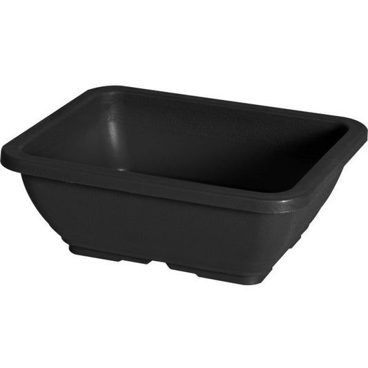 Felton FBL2701 rectangular flower pot in Dark Grey, 60 × 48 × 23 cm