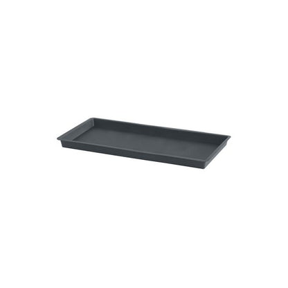 Felton FBL2541 rectangular flower pot in Grey, 47 × 22.5 × 3 cm