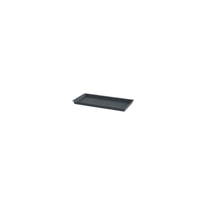 Felton FBL2660 rectangular flower pot in Grey, 29.5 × 15 × 3 cm