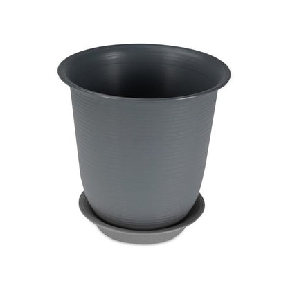 Felton FBL2460 round saucer in Grey, 20 × 20 × 20 cm
