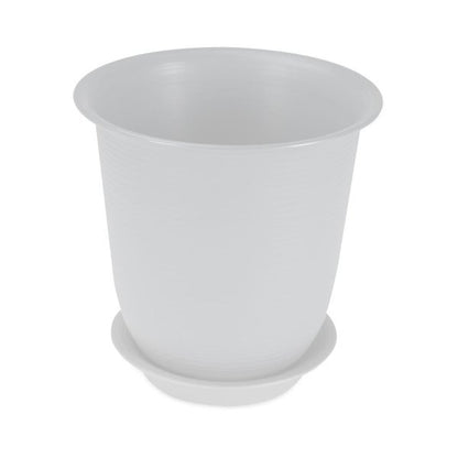 Felton FBL2461 round flower pot in White, 32 × 32 × 32 cm