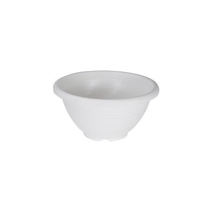 Felton FBL2465 round flower pot in White, 38 × 38 × 19.5 cm