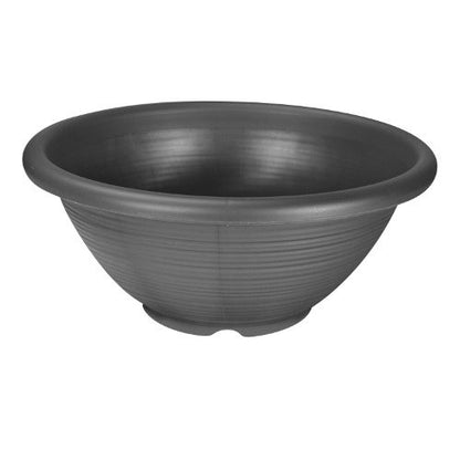 Felton FBL2486 round flower pot in Grey, 90 × 90 × 38.5 cm
