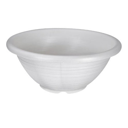 Felton FBL2486 round flower pot in White, 90 × 90 × 38.5 cm
