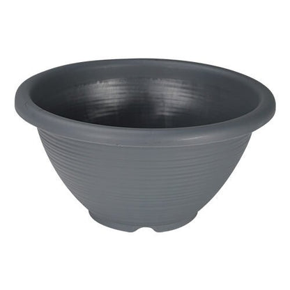 Felton FBL2562 round flower pot in Grey, 90 × 90 × 38.5 cm