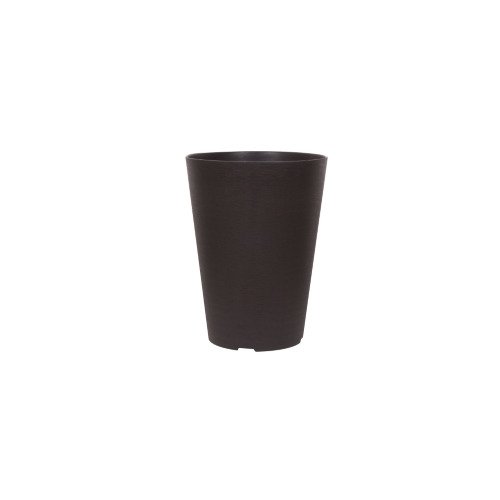 Felton FBL2713 round flower pot in Brown, 19 × 19 × 26 cm