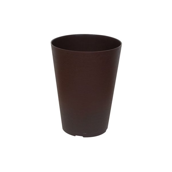 Felton FBL2716 round flower pot in Brown, 38 × 38 × 50 cm