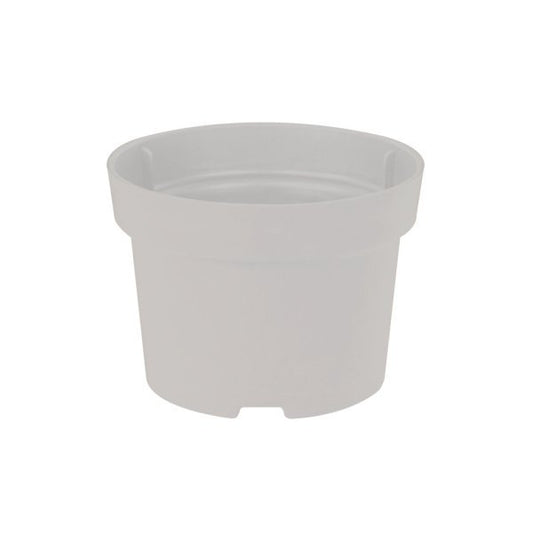 Felton FBL2744 round flower pot in White, 18 × 18 × 13 cm