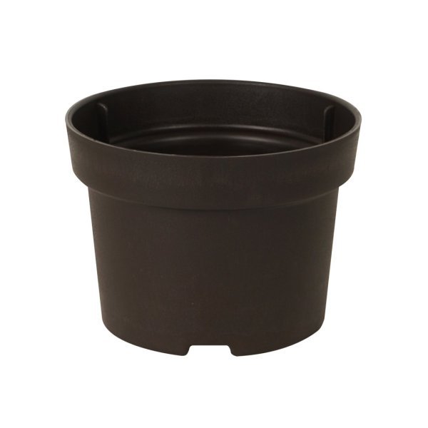 Felton FBL2745 round flower pot in Dark Brown, 23 × 23 × 18 cm