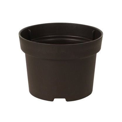 Felton FBL2745 round flower pot in Dark Brown, 23 × 23 × 18 cm