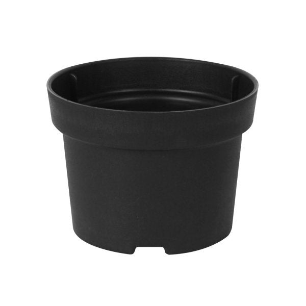 Felton FBL2745 round flower pot in Dark Grey, 23 × 23 × 18 cm
